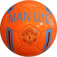 Мяч футбольный "Man Utd", клубный, 3-слоя PVC 1.6, 300 гр, машинная сшивка R18042-5