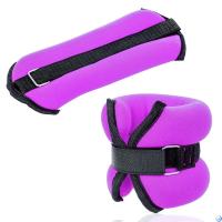 Утяжелители "ALT Sport" (2х1,5кг) (нейлон) в сумке (розовые) (нейлоновый, наполнитель металлическая дробь) HKAW101-4